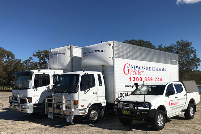 Greater Newcastle Removals Trucks and Ute Onsite - Removalists Newcastle